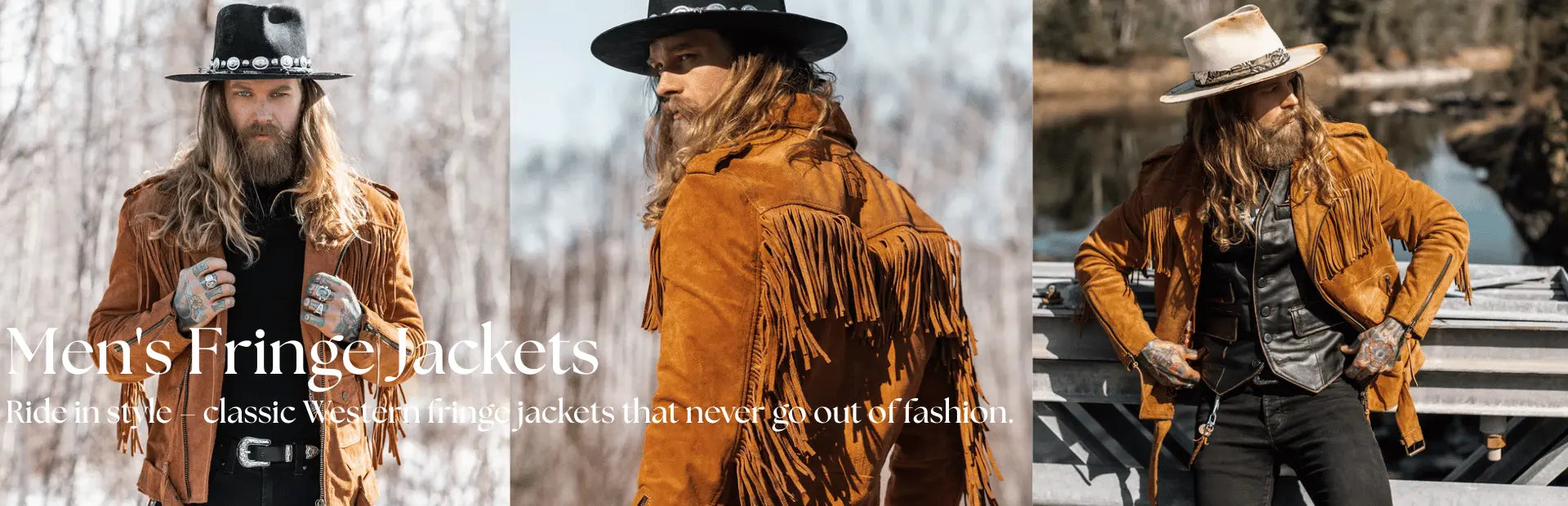 Men's Western Fringe Jackets