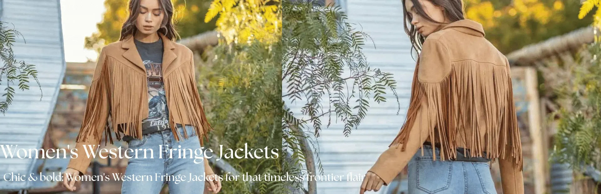 Women's Western Fringe Jackets