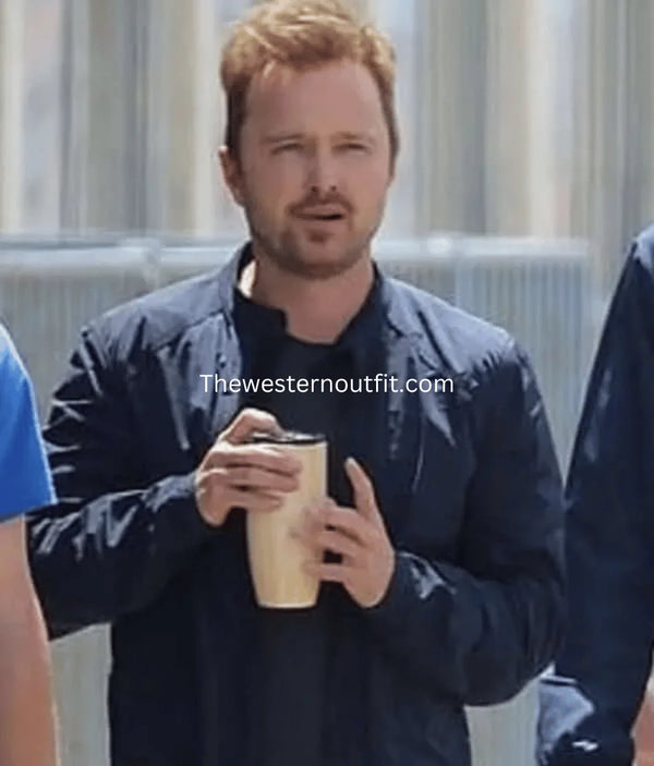 Westworld SO3 Aaron Paul Blue Jacket