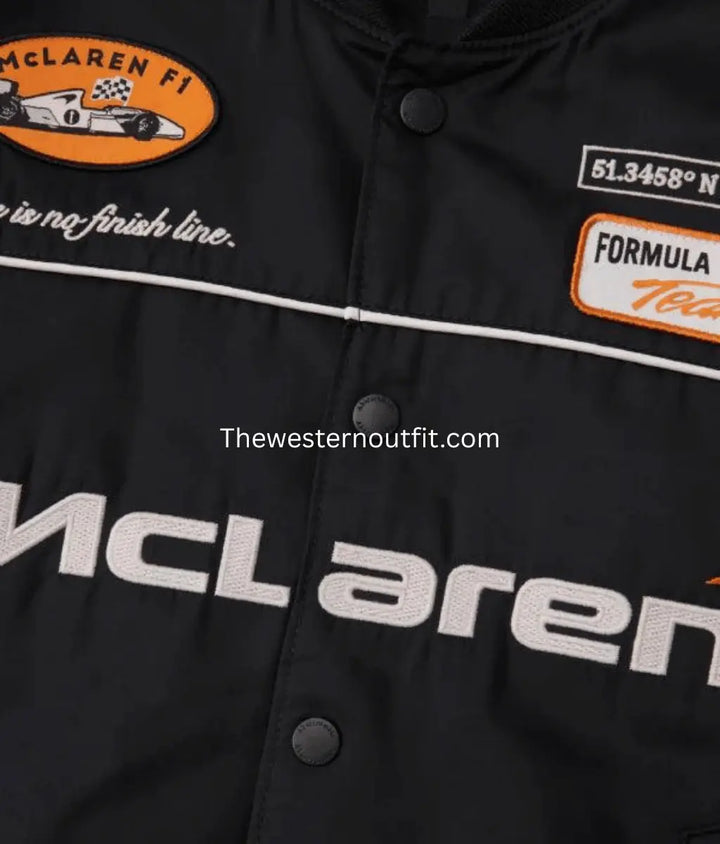 mclaren f1 bomber jacket
