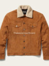 Classic Men’s Vintage Style Suede Leather Jacket
