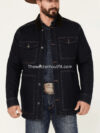 Rancher Men’s Denim Flannel Lining Jacket