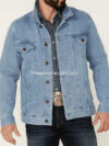 Dallas Men’s Premium Light Wash Men's Denim Jacket