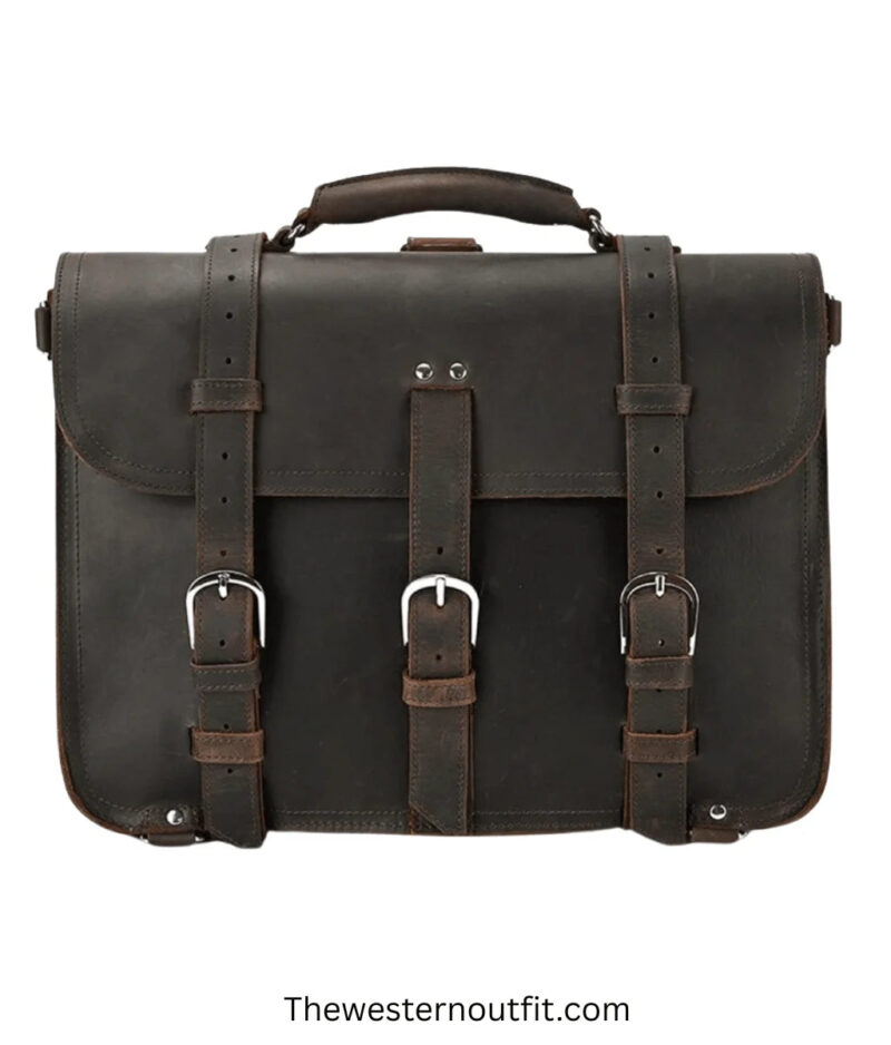 Gustav Messenger Bag Large Capacity Leather Bag