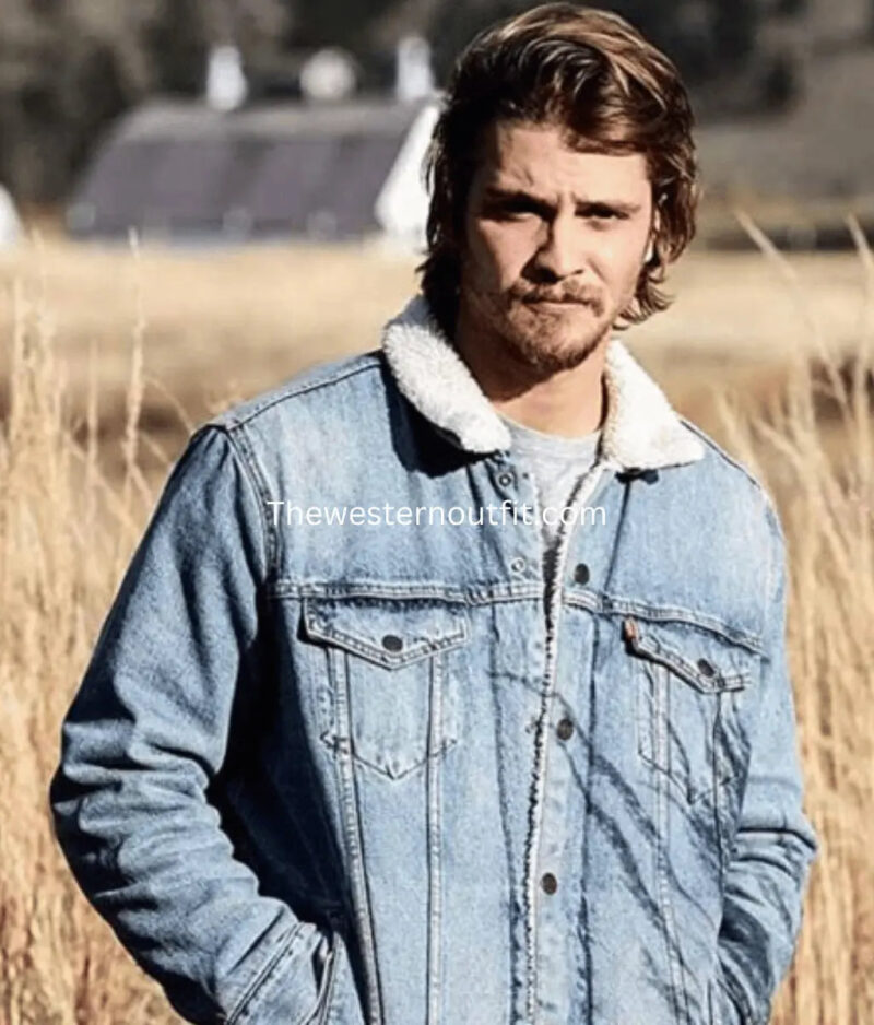 Yellowstone Kayce Dutton Blue Denim Jacket