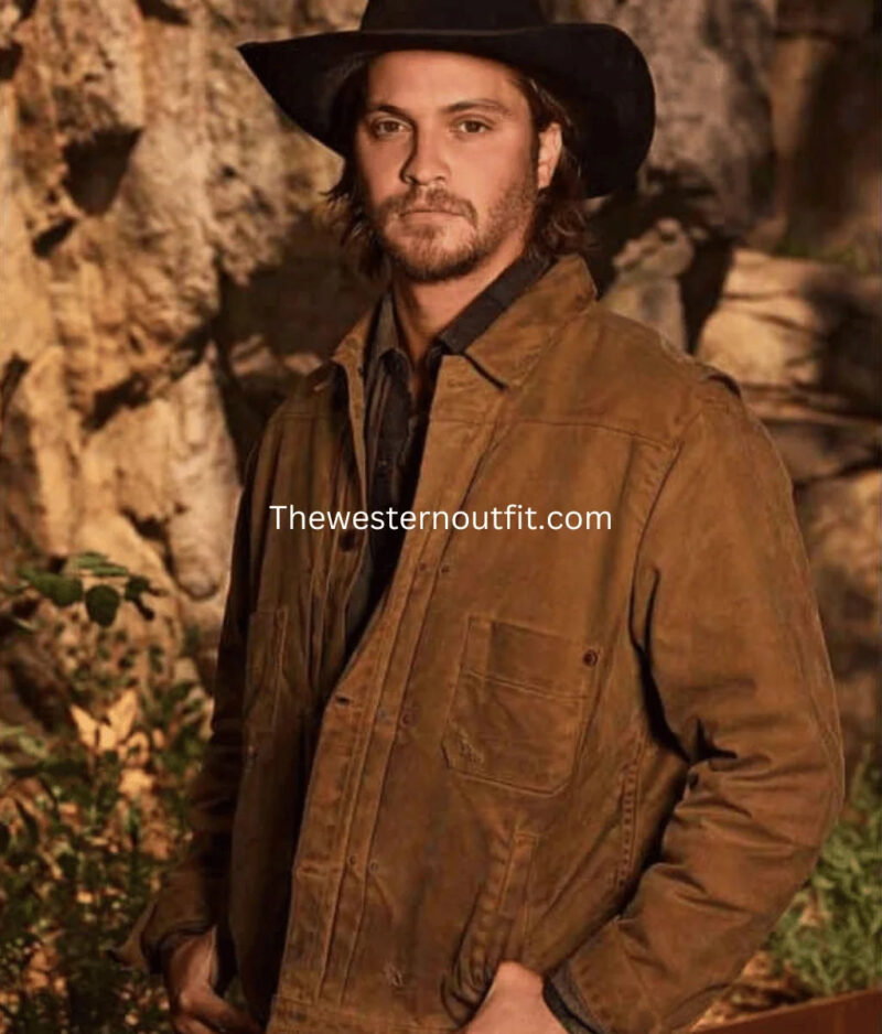 Yellowstone Series Kayce Dutton Waxed Cotton Jacket