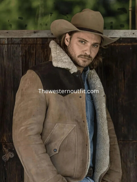 Yellowstone SO5 Kayce Dutton Suede Leather Jacket
