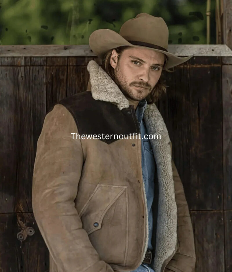Yellowstone SO5 Kayce Dutton Suede Leather Jacket