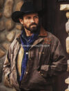 Ryan Leather Distressed Jacket | Yellowstone Series