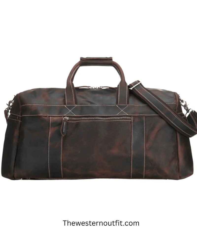 Brown Handmade Genuine Retro Leather Bag