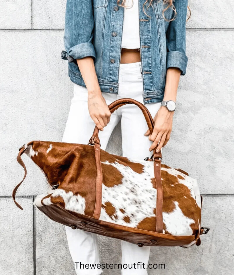 Cowhide Handmade Full Grain leather Duffle Bag