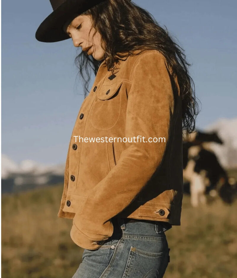 Gold Bison™ Women’s Western Suede Jacket