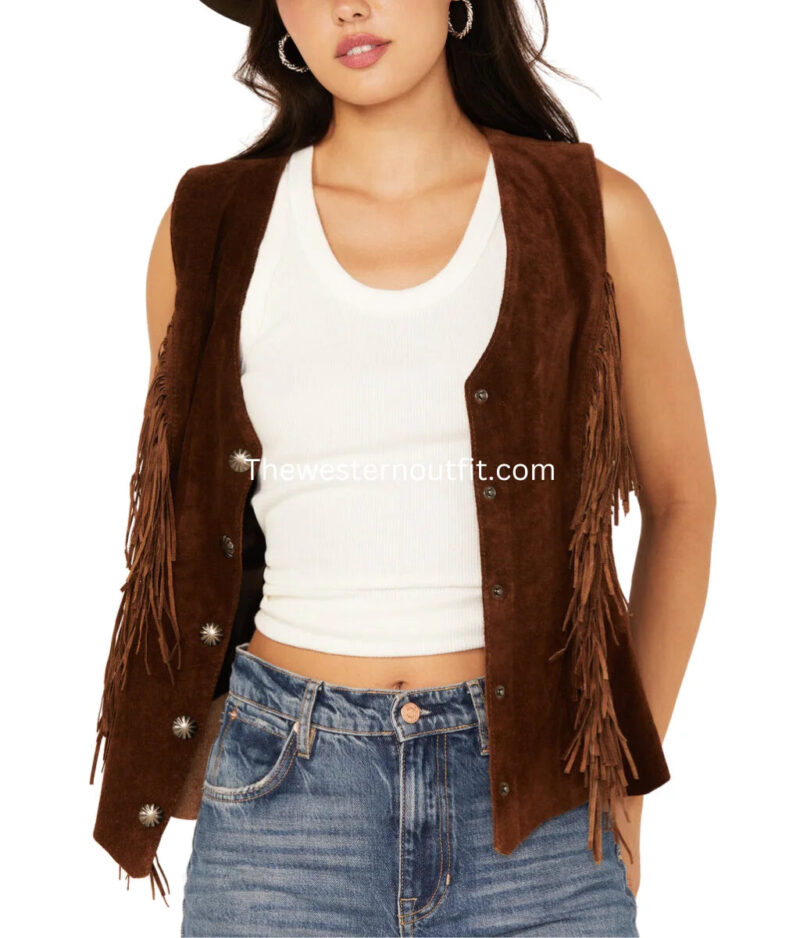 Scully Genuine Women's Suede Vest