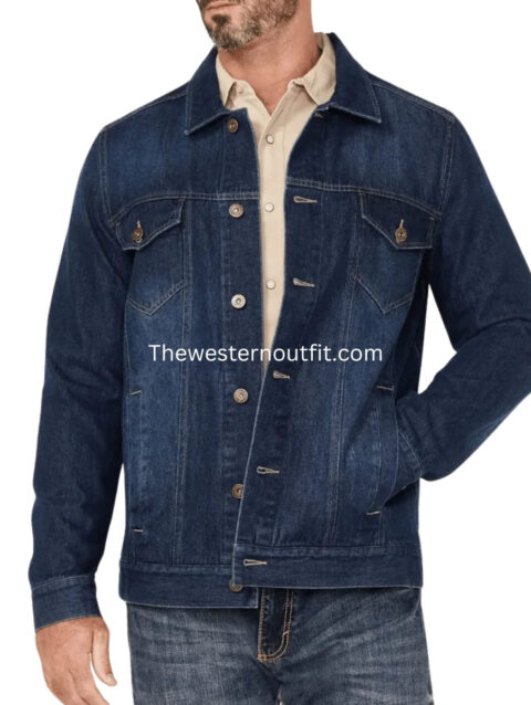 Houston Stylish Men's Unlined Denim Jacket