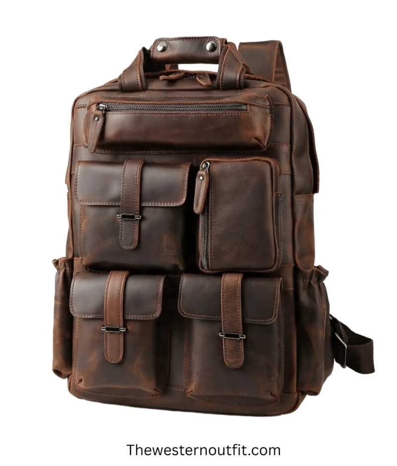 Shelby Backpack Handmade Genuine Leather Backpack