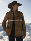 Blue Ranchwear Men's Ogden Flannel Lined Quilted Jacket