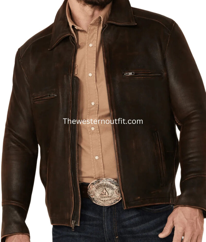 Cattle Cowhide Leather Jacket