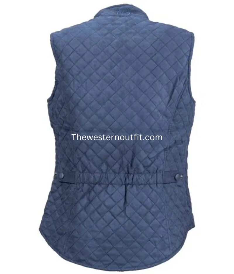 Outback Grand Prix Navy Women's Vest - Image 3