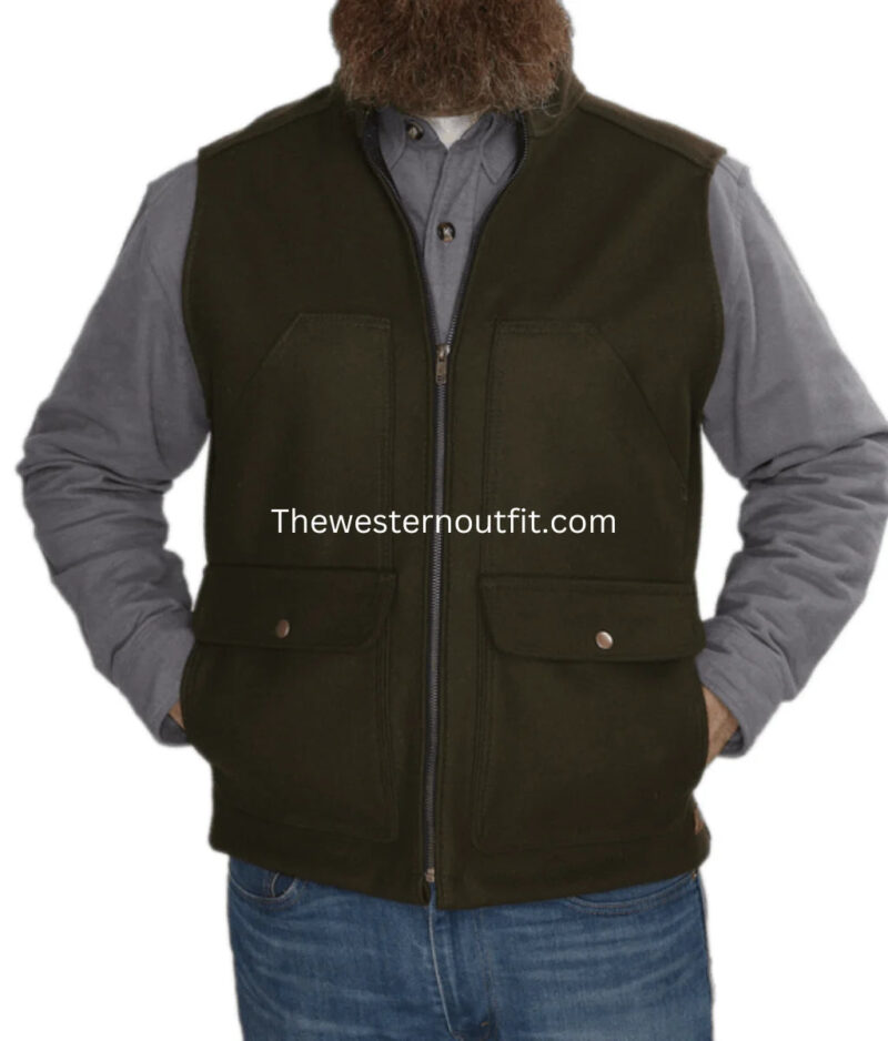 The Men's Steelhead Wool Vest - Image 2
