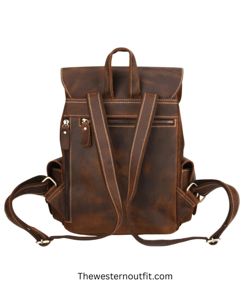 The Asmund Backpack Genuine Leather Rucksack - Image 2