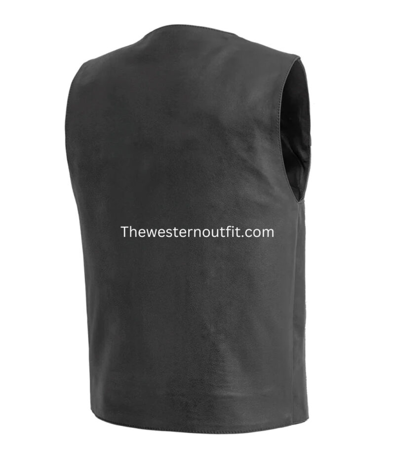 Eagle Leather Men's Texan Vest - Image 2