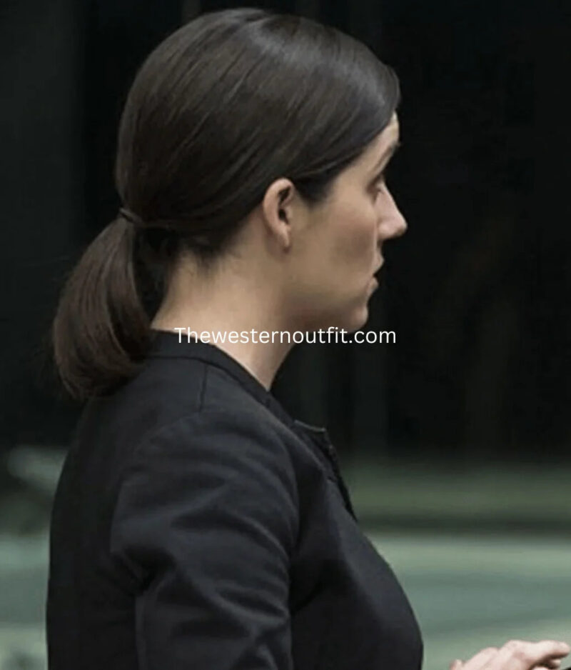Westworld Shannon Woodward  Black Jacket - Image 2