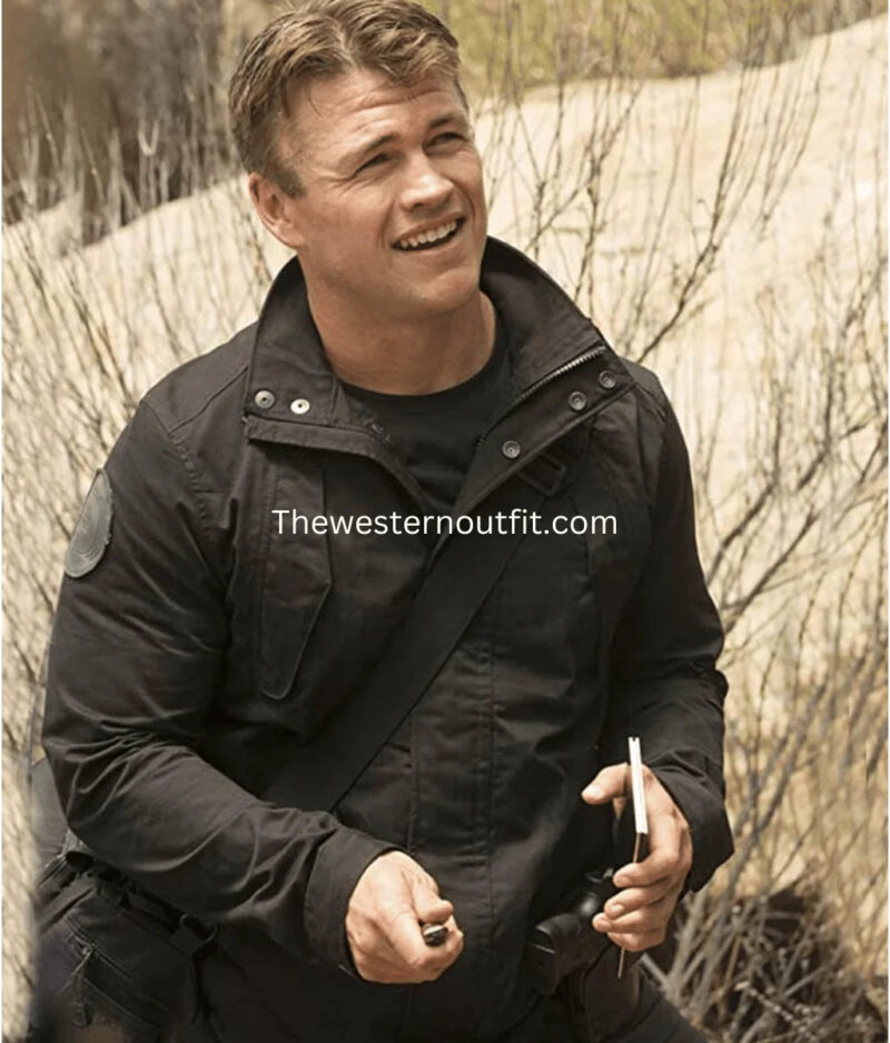 Westworld Luke Hemsworth Black Jacket - Image 3