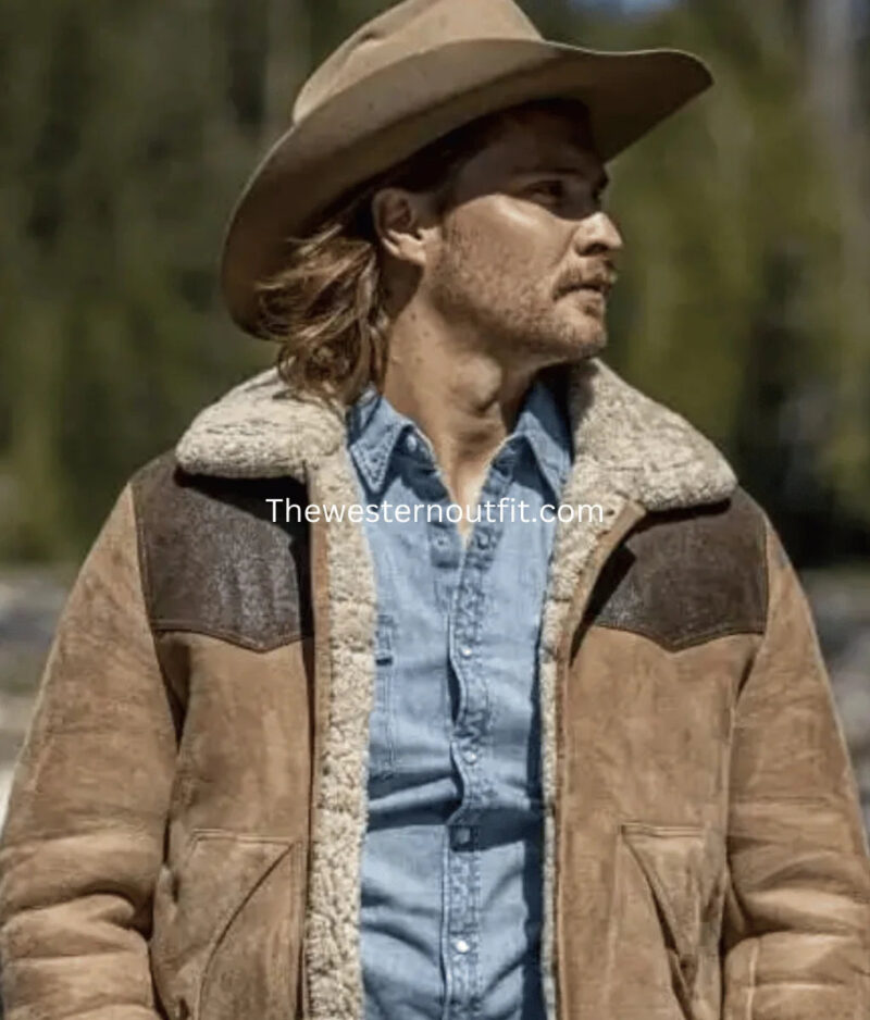 Yellowstone SO5 Kayce Dutton Suede Leather Jacket - Image 3