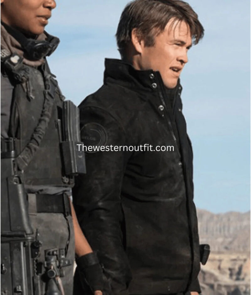 Westworld Luke Hemsworth Black Jacket - Image 2