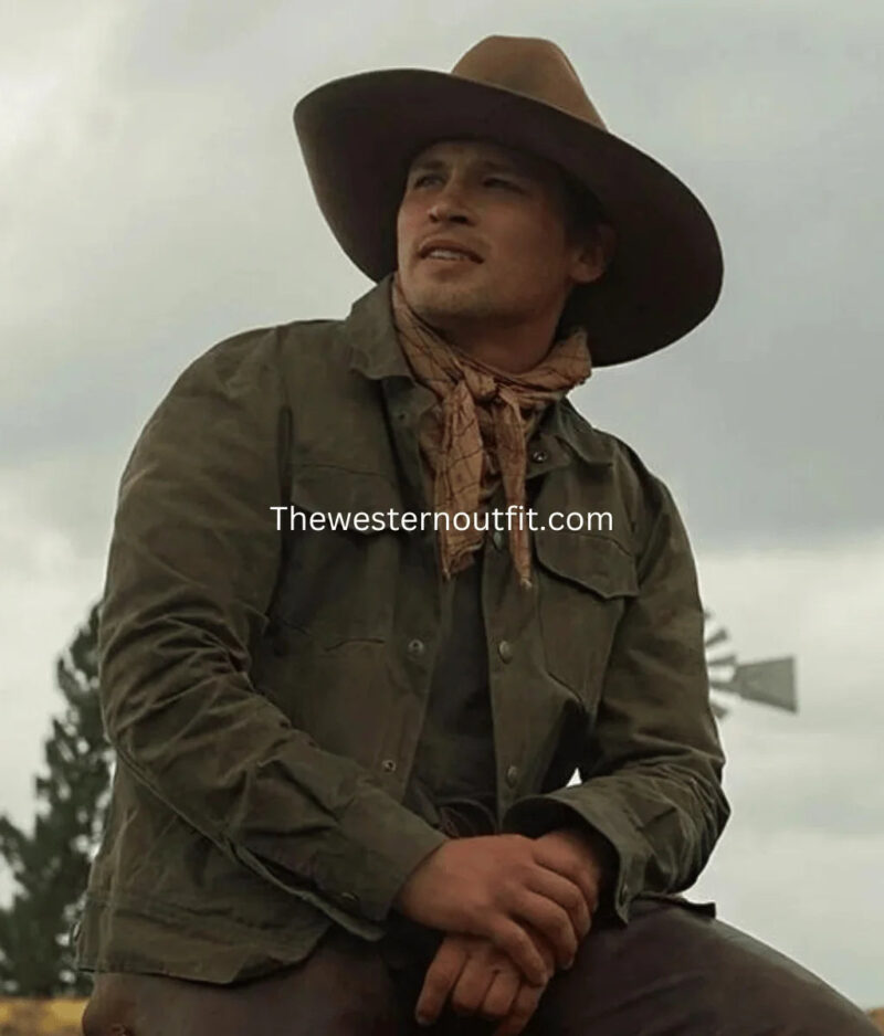 Yellowstone 1923 Series Darren Mann Brown Jacket