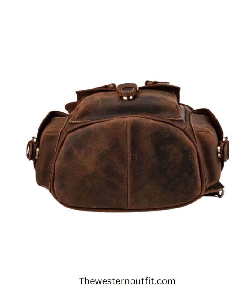 The Asmund Backpack Genuine Leather Rucksack - Image 3