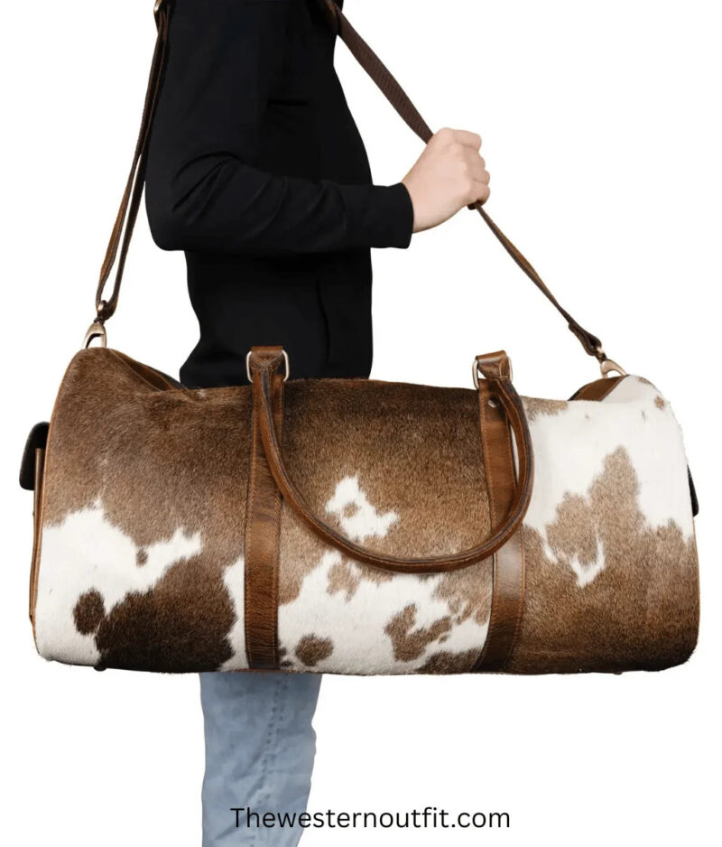 Schneiders Cowhide Leather Duffle Bag - Image 3