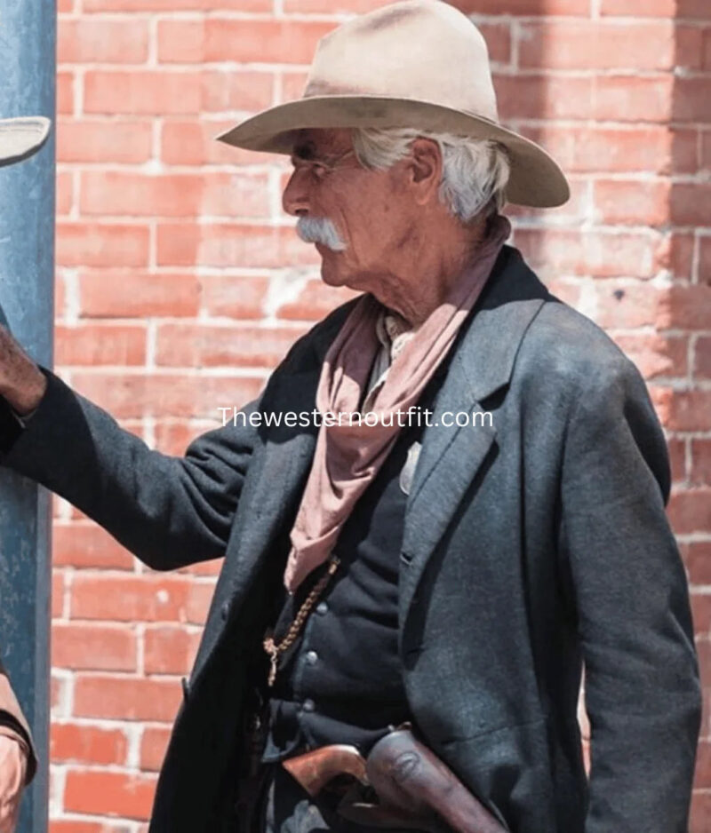Yellowstone Series 1883 Shea Brennan Grey Coat - Image 3