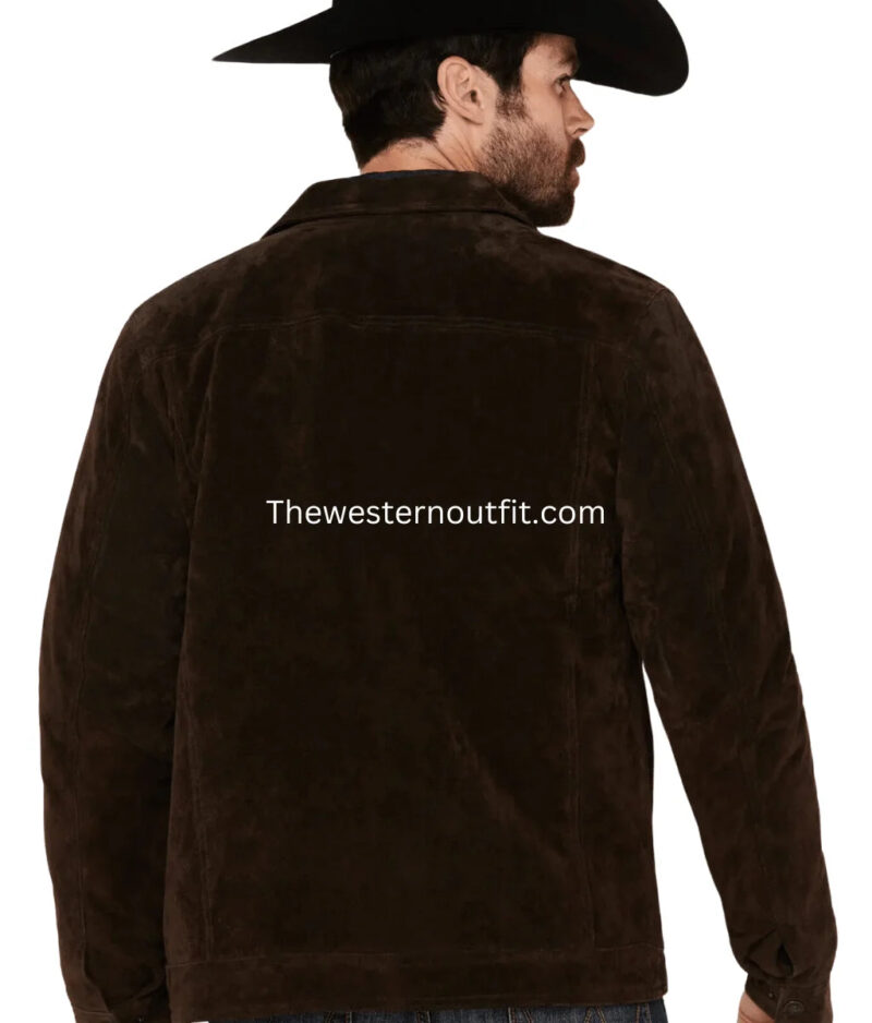 Men’s Classic Suede Hermitage Cromwell 2.0 Jacket - Image 4