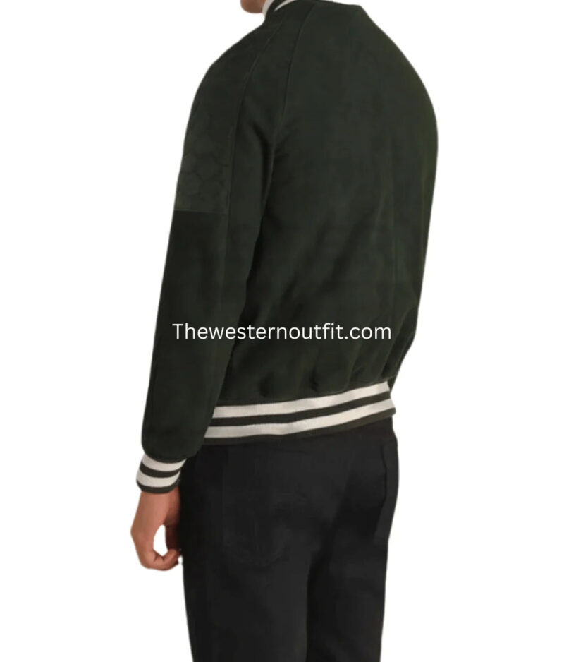 Kenneth Green Suede Varsity Jacket - Image 4