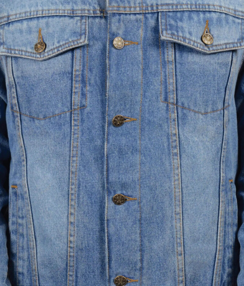 Milwaukee Men's Traditional Denim Jacket - Image 4