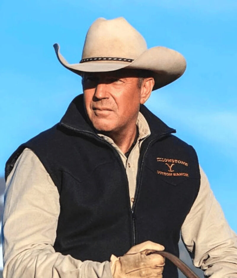 John Dutton Black Vest Yellowstone Series - Image 2
