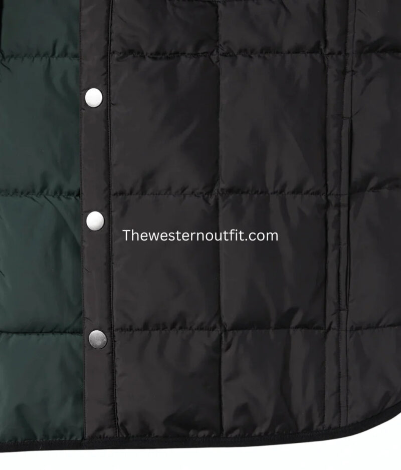 Parachute Black Jacket for Men – Scratchout Western Style - Image 6