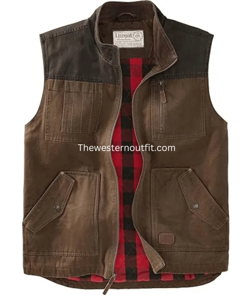 Men’s Classic Tough Buck Western Vest - Image 5