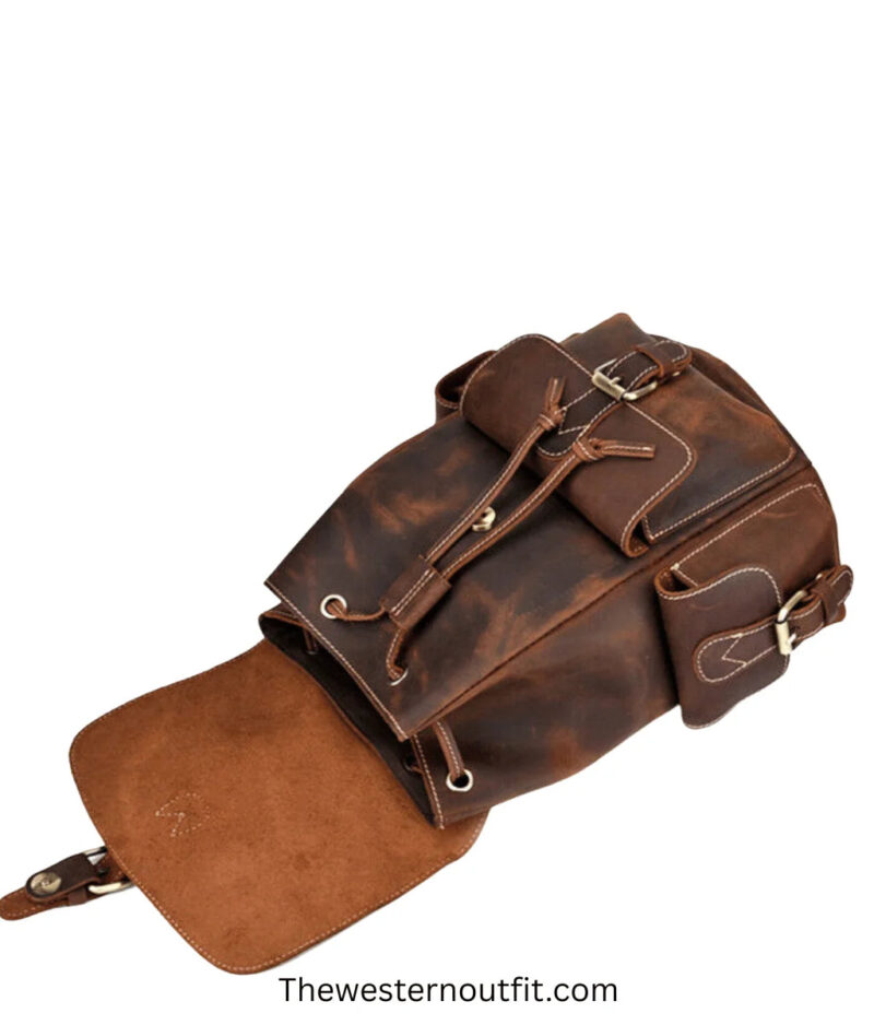 The Asmund Backpack Genuine Leather Rucksack - Image 5