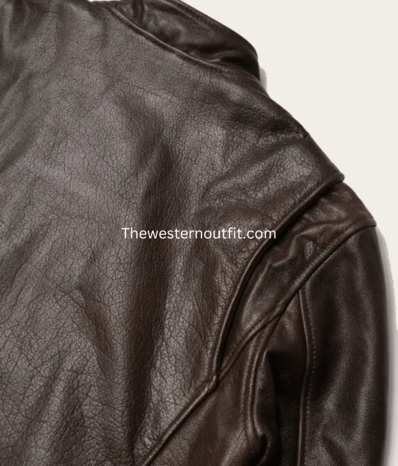 Bandera Edition Brown Leather Rider Jacket for Men - Image 6