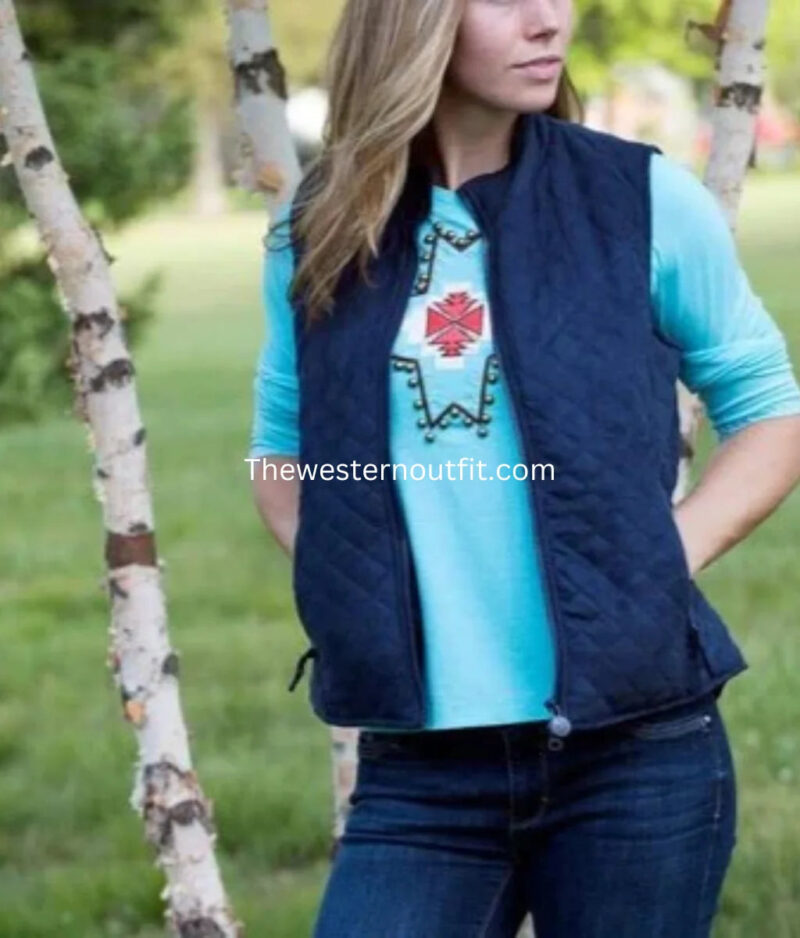 Outback Grand Prix Navy Women's Vest