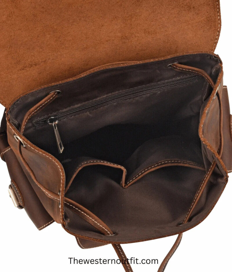 The Asmund Backpack Genuine Leather Rucksack - Image 6