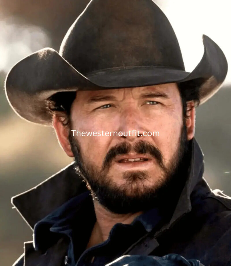 Rip Wheeler Black Cotton Jacket – Yellowstone Series - Image 6