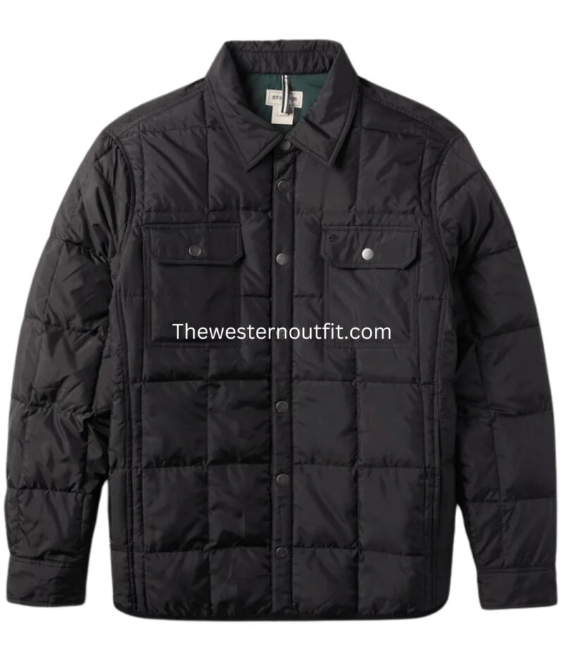 Parachute Black Jacket for Men – Scratchout Western Style - Image 3