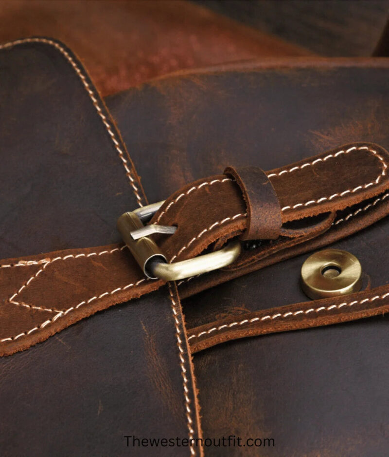 The Asmund Backpack Genuine Leather Rucksack - Image 8