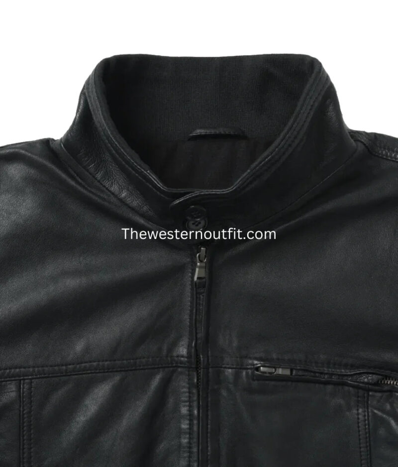 Men’s Black Genuine Jacket Leather