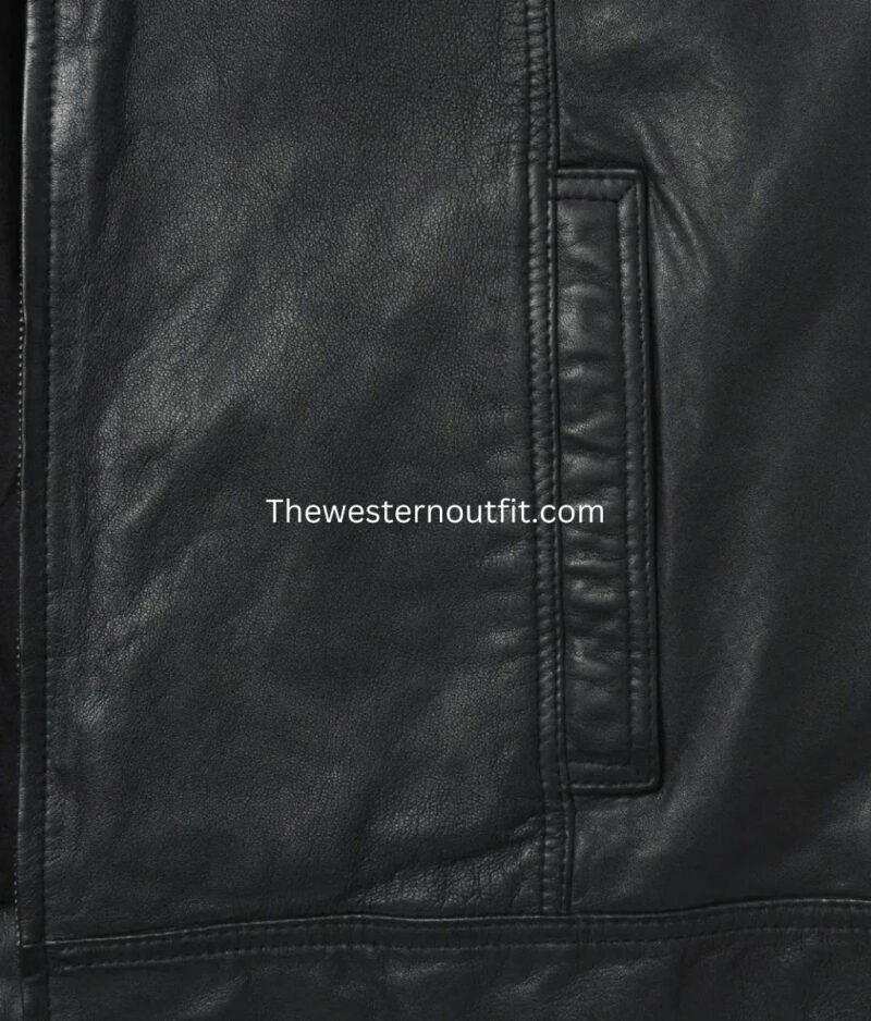 Men’s Black Jacket Genuine Leather