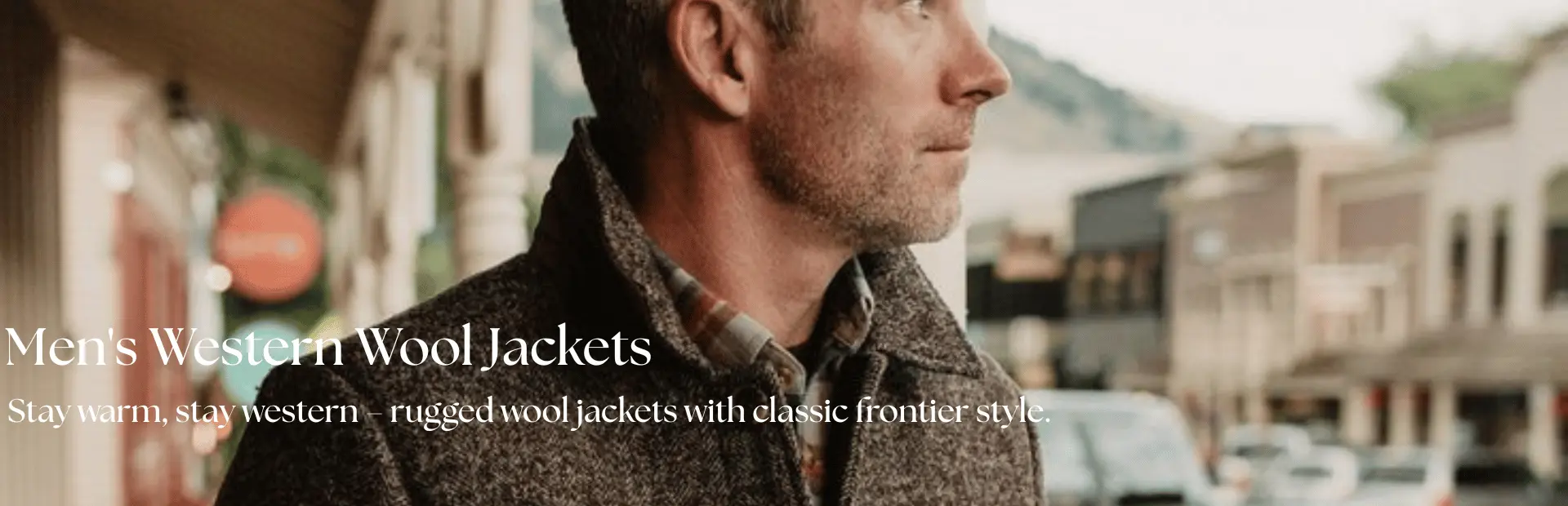 Men's Western Wool Jackets