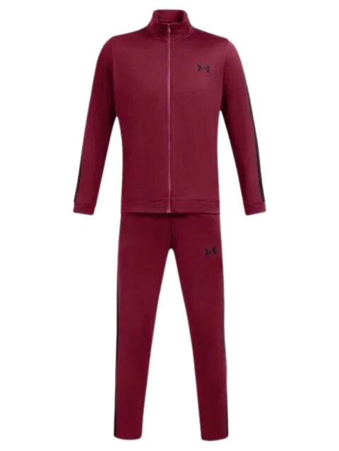 Under Armour KNIT Track Suit K Maroon